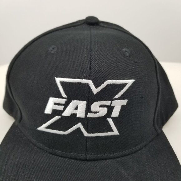 FastX Fast and The Furious Men's Black and White Snapback Hat - Picture 5 of 11